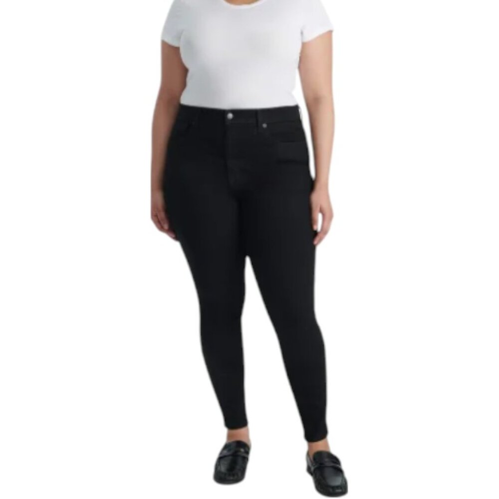 New Kirkland Signature High Rise Skinny Jeans | Black